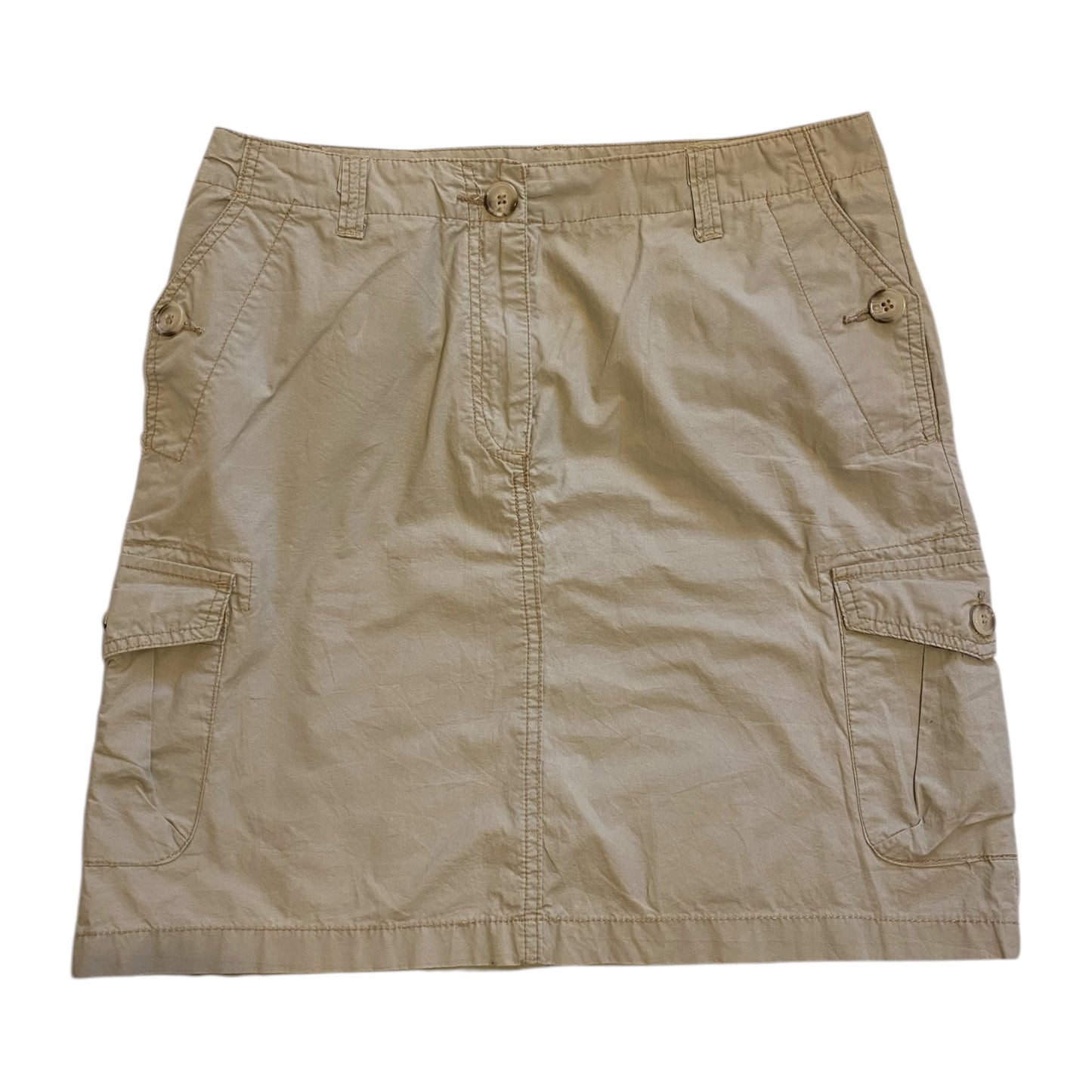 Vintage y2k khaki green skirt. Size 10