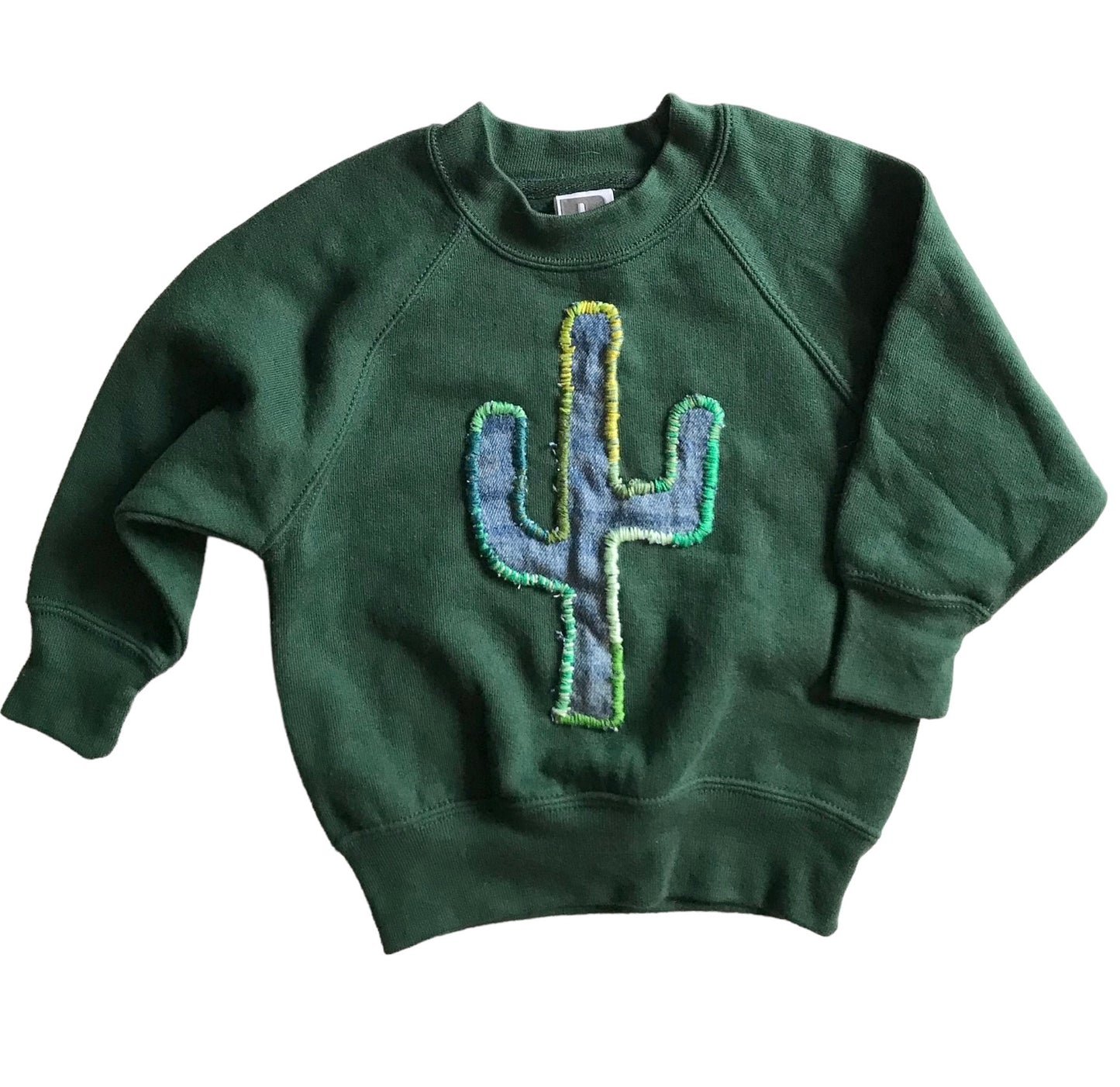 Embroidered cactus jumper 18m- 2 years