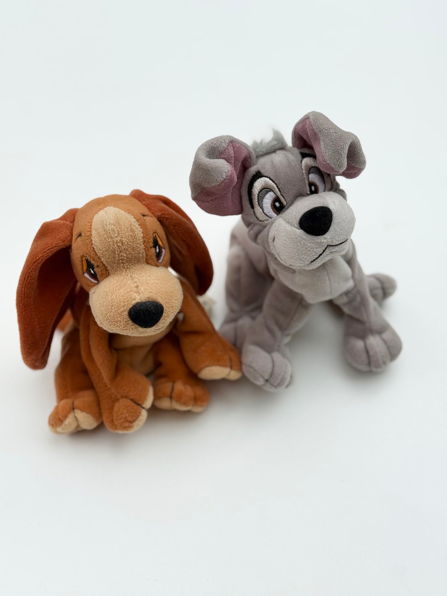 Lady and the tramp plush teddies