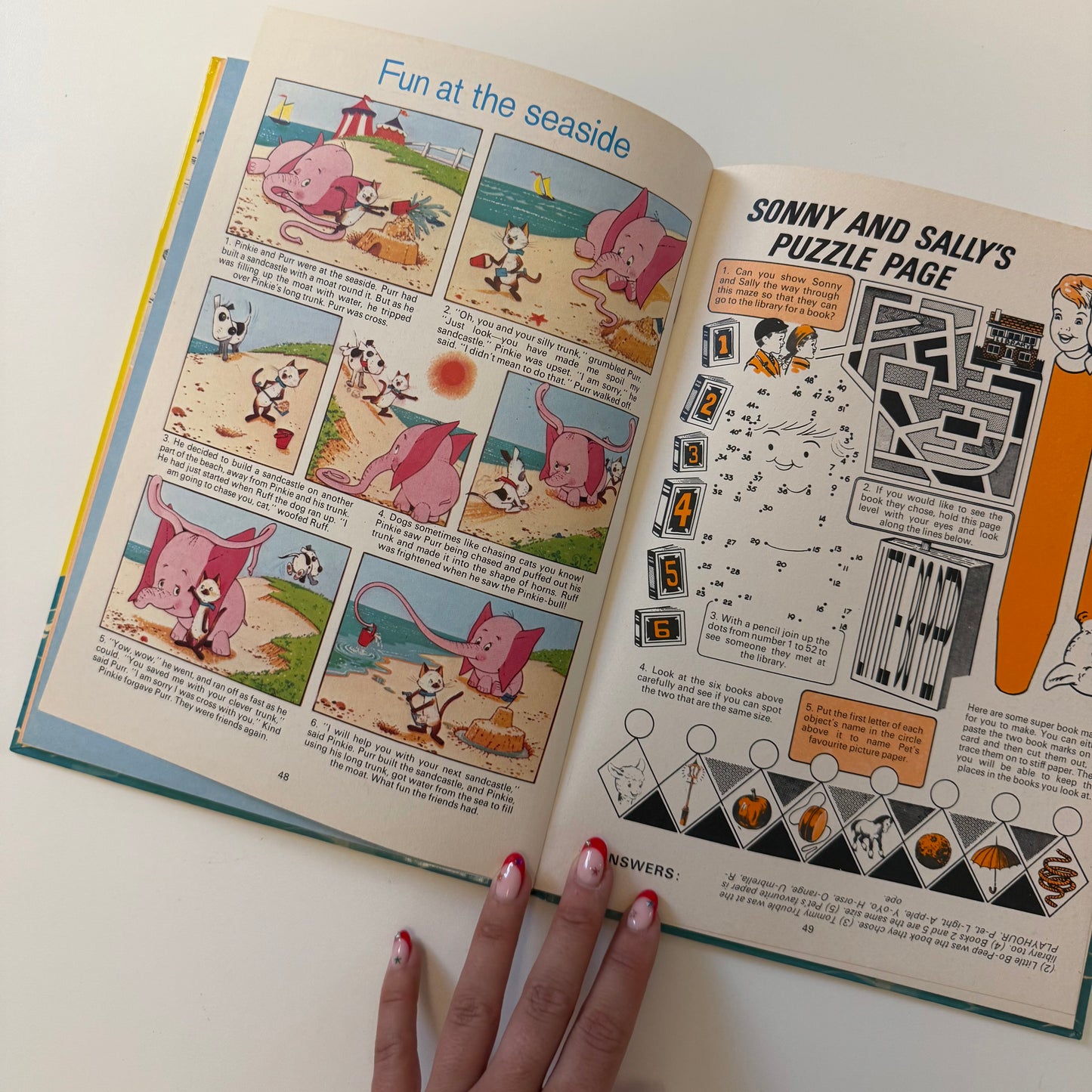 Vintage 1980 playhouse annual book