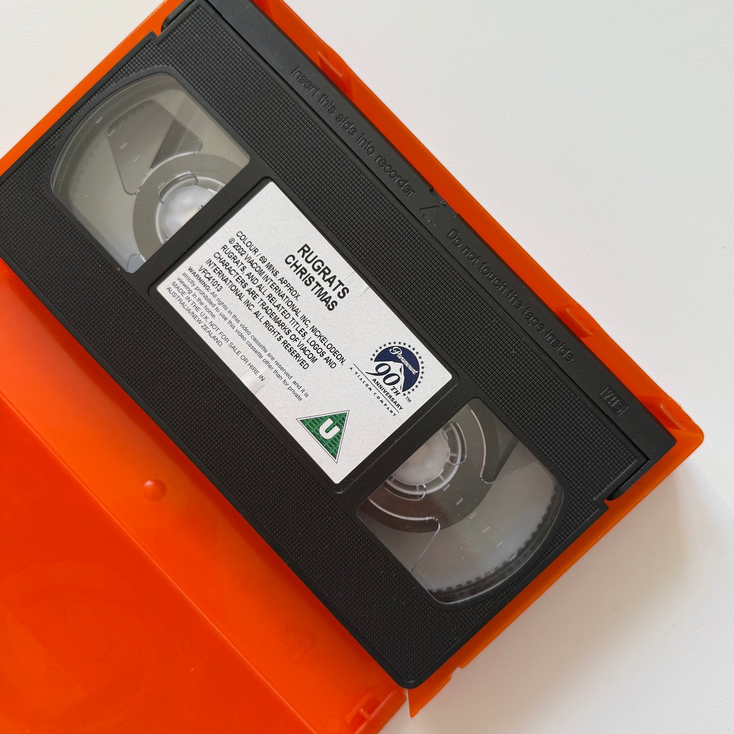 Vintage 2002 rugrats Christmas vhs tape