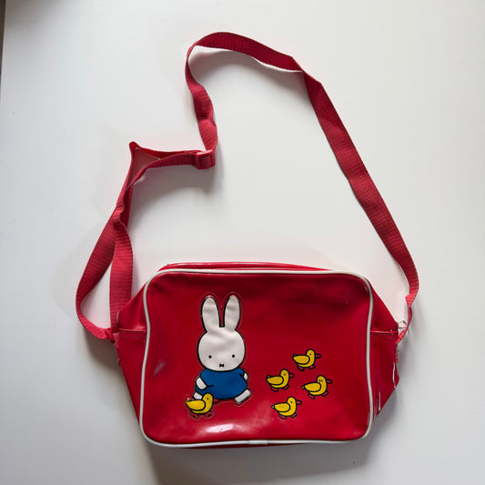 Vintage miffy red bag.