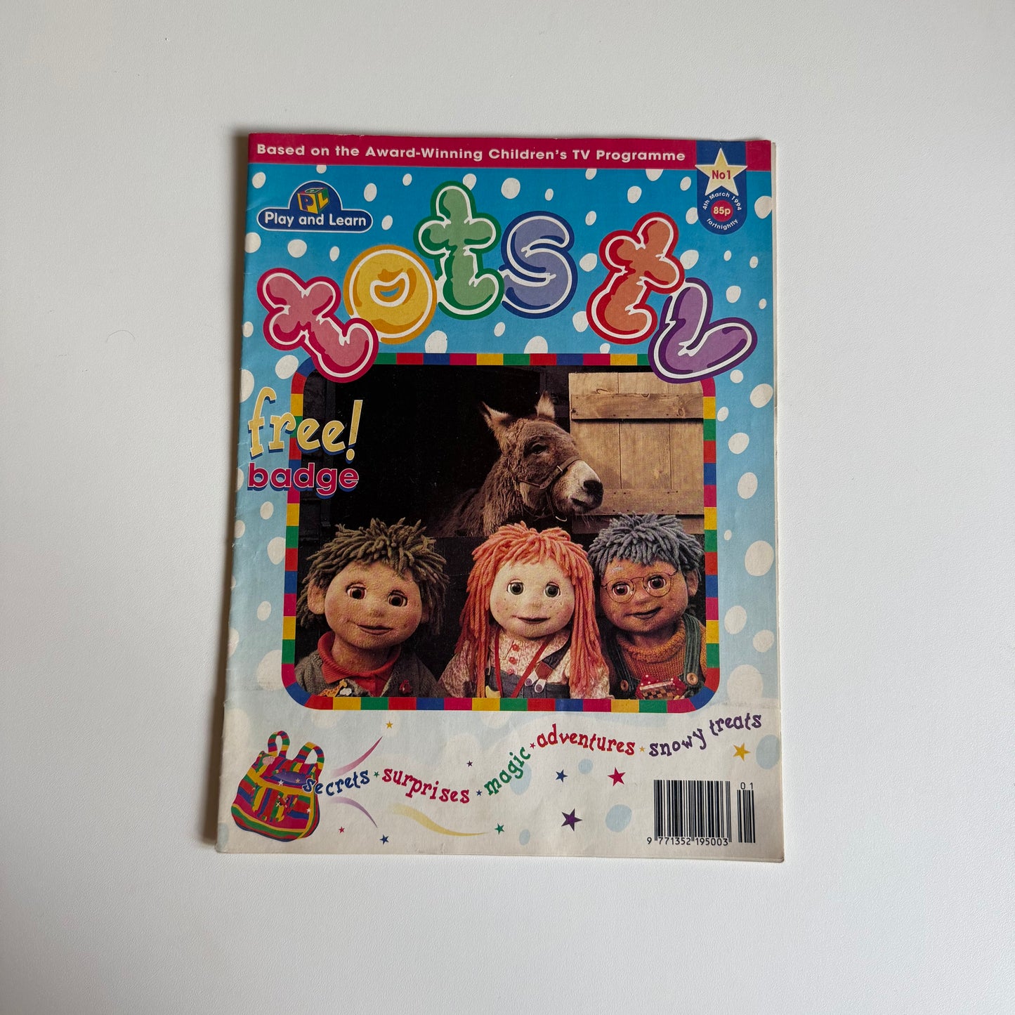 Vintage Tots tv magazine