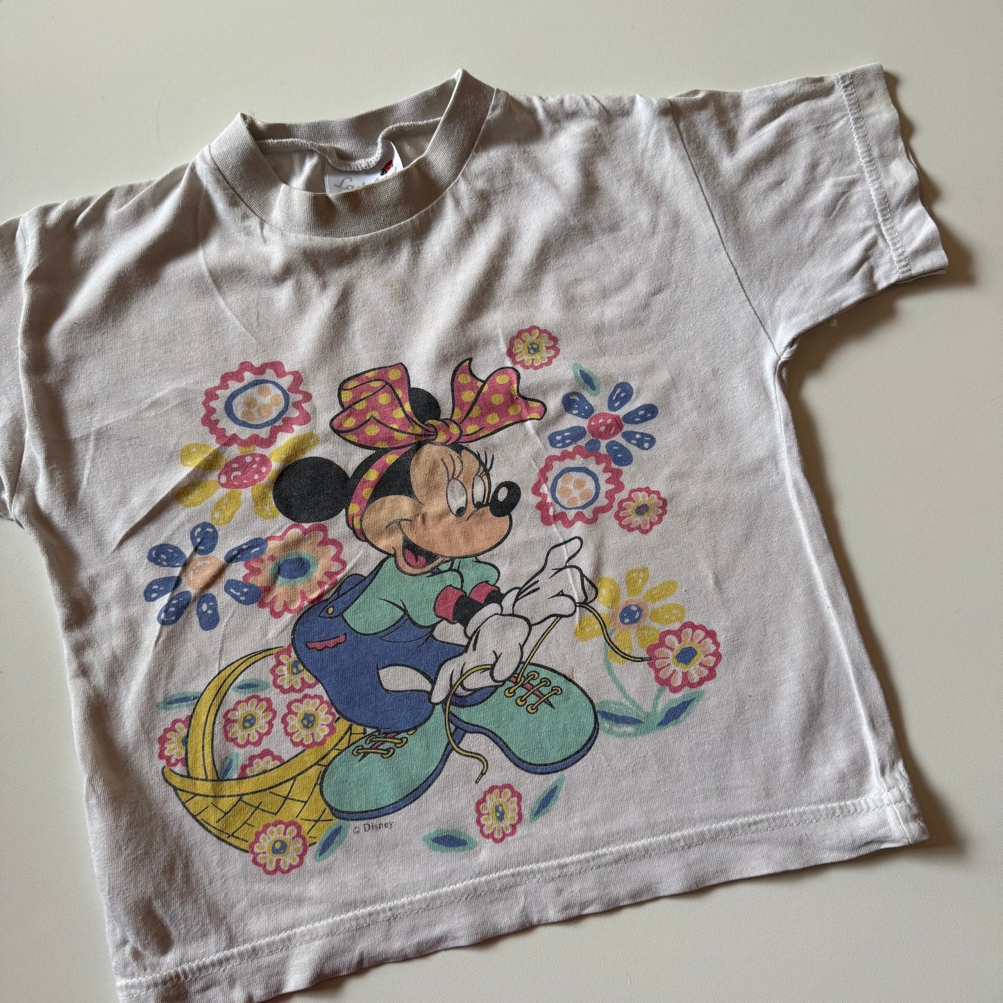 Vintage ladybird Minnie Mouse top. Signs of wear. Size 2-3 years