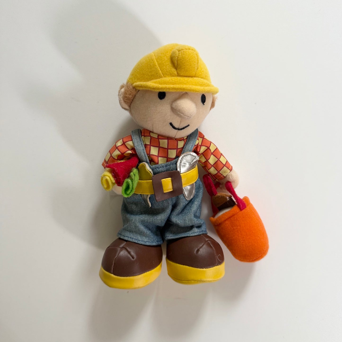 Vintage 2001 Bob the builder soft plush.