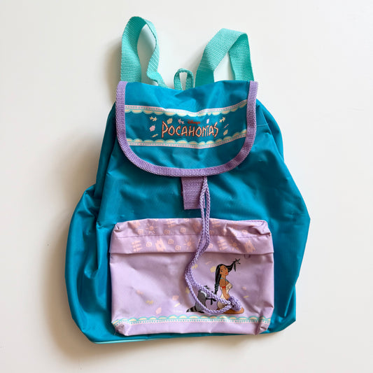 Vintage Disney Pocahontas rucksack. Has some marks on straps and back as shown