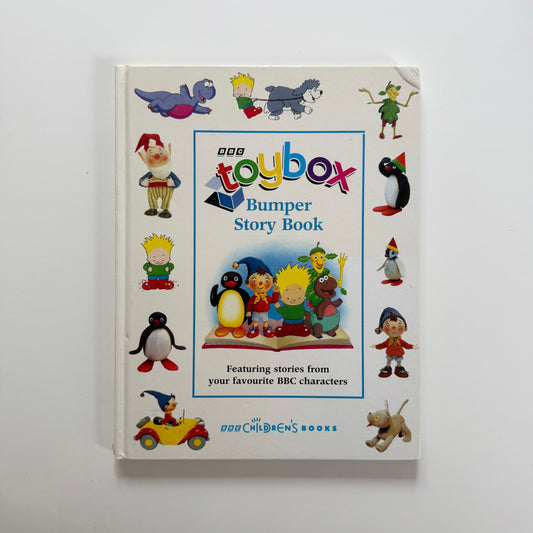 Vintage 1996 a4 toy box multiple stories book.