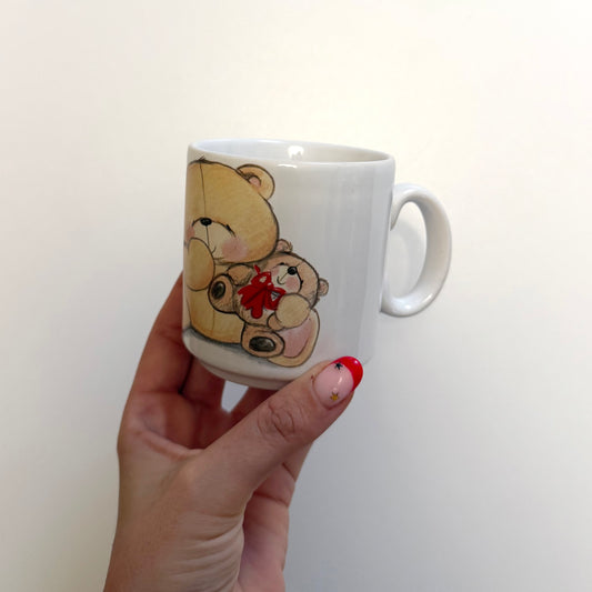 Vintage forever friends ceramic bag. Baby’s 1st Christmas