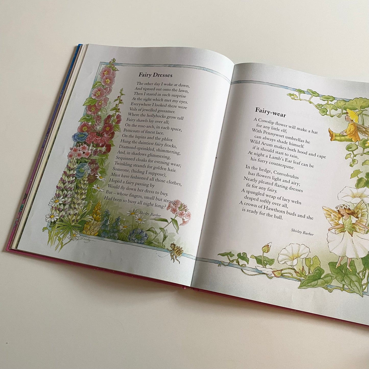 Vintage 2002 Shirley barbers fairy stories book. A4.