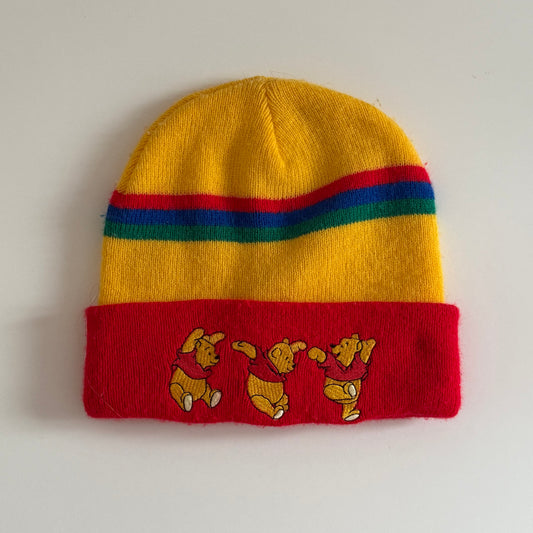 Vintage Winnie the Pooh beanie hat. Approx size 2-4 years