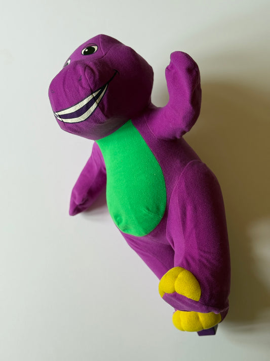 Vintage 2001 fisherprice blowup Barney the dinosaur