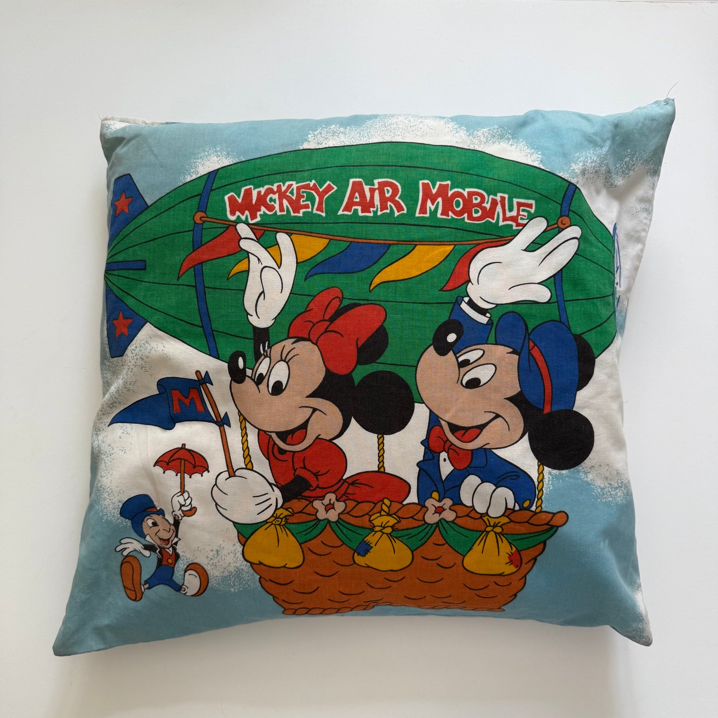 Vintage Mickey Mouse pillow