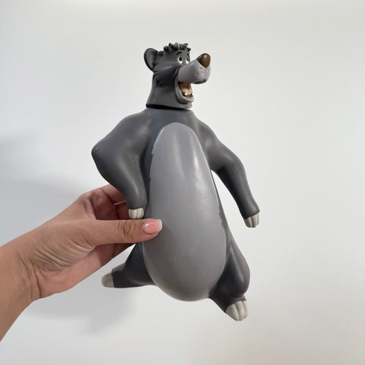Vintage baloo jungle book bubble bath figure