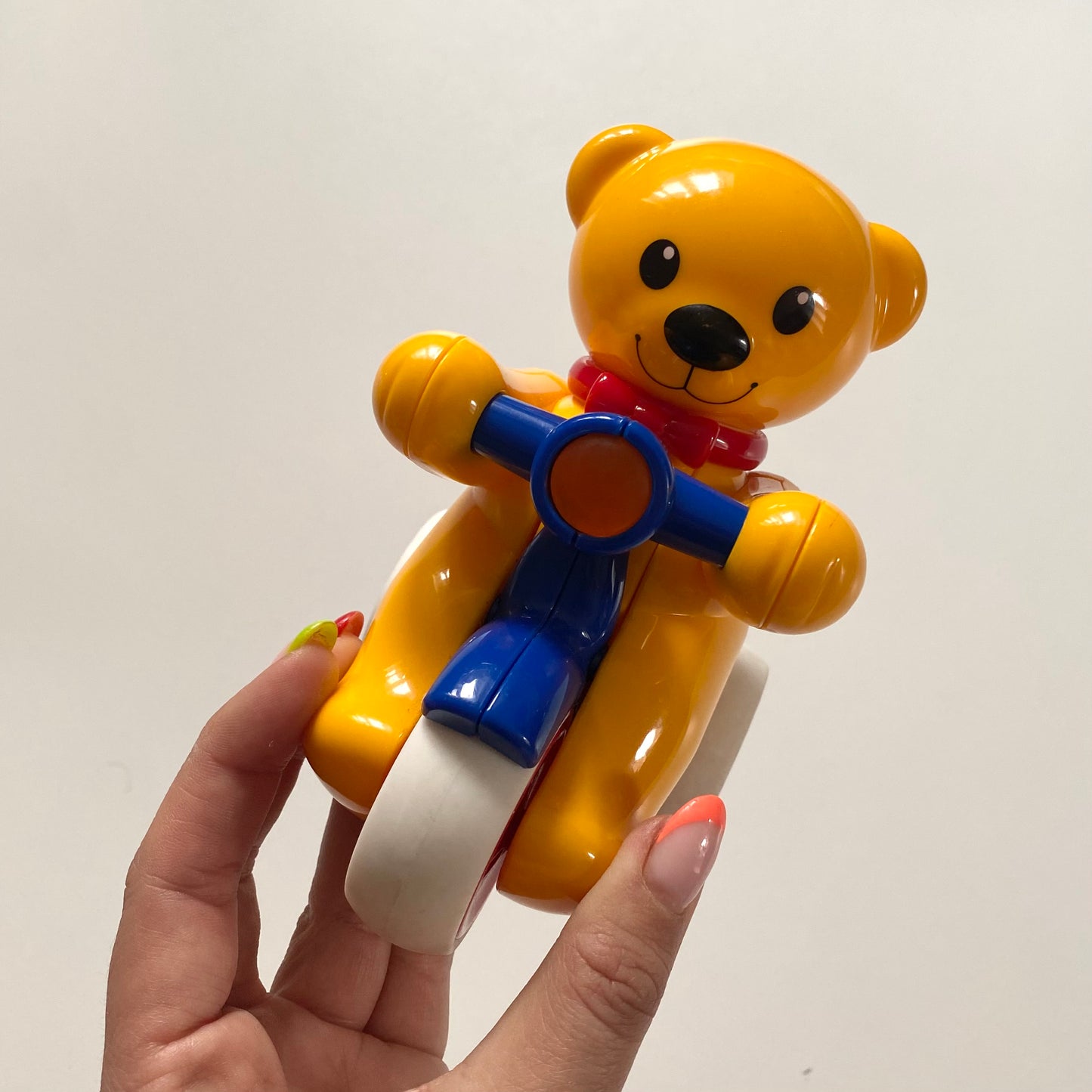Tolo bear push n go toy.