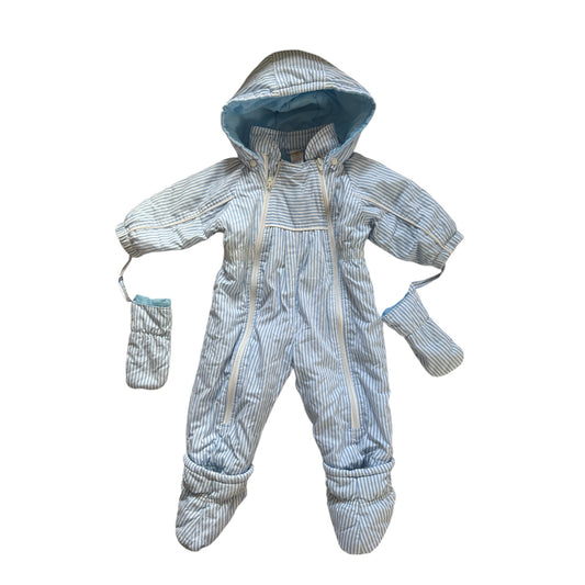 Vintage boots pram suit/ bodysuit. Size 6-12 months.