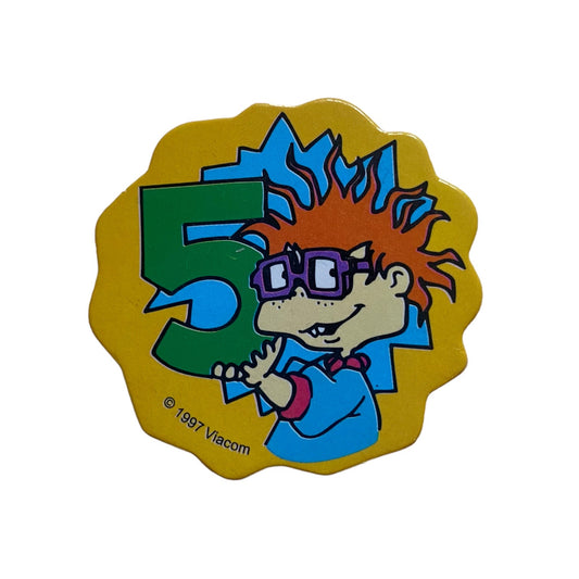 Vintage 1997 Rugrats 5th birthday badge