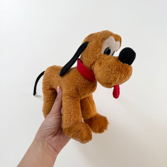 Vintage Pluto plush toy.