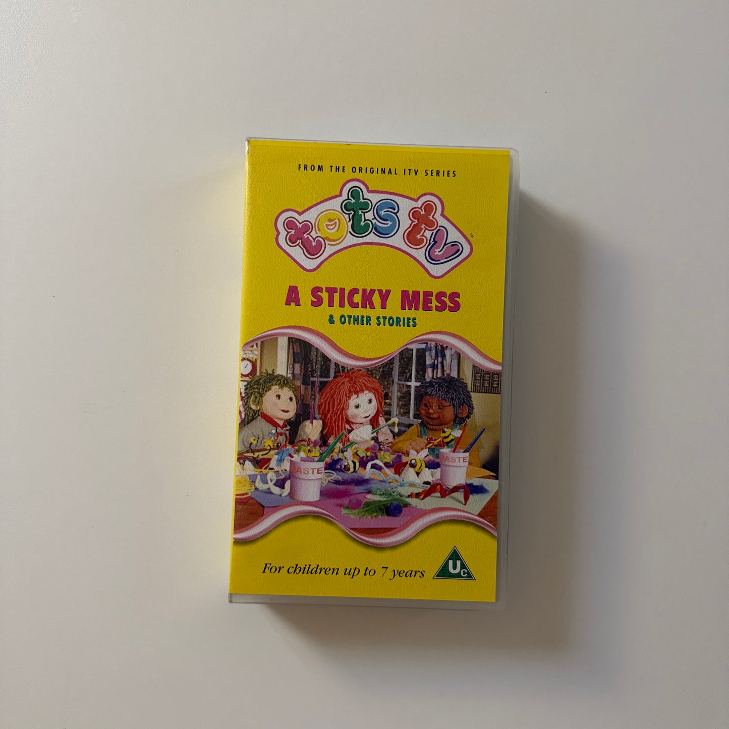 Vintage 1993 tots tv vhs tape
