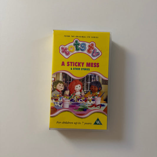 Vintage 1993 tots tv vhs tape