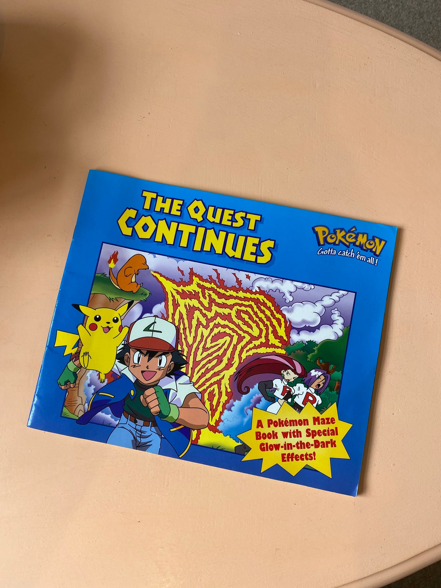 Pokémon ‘the quest continues’ paper back book