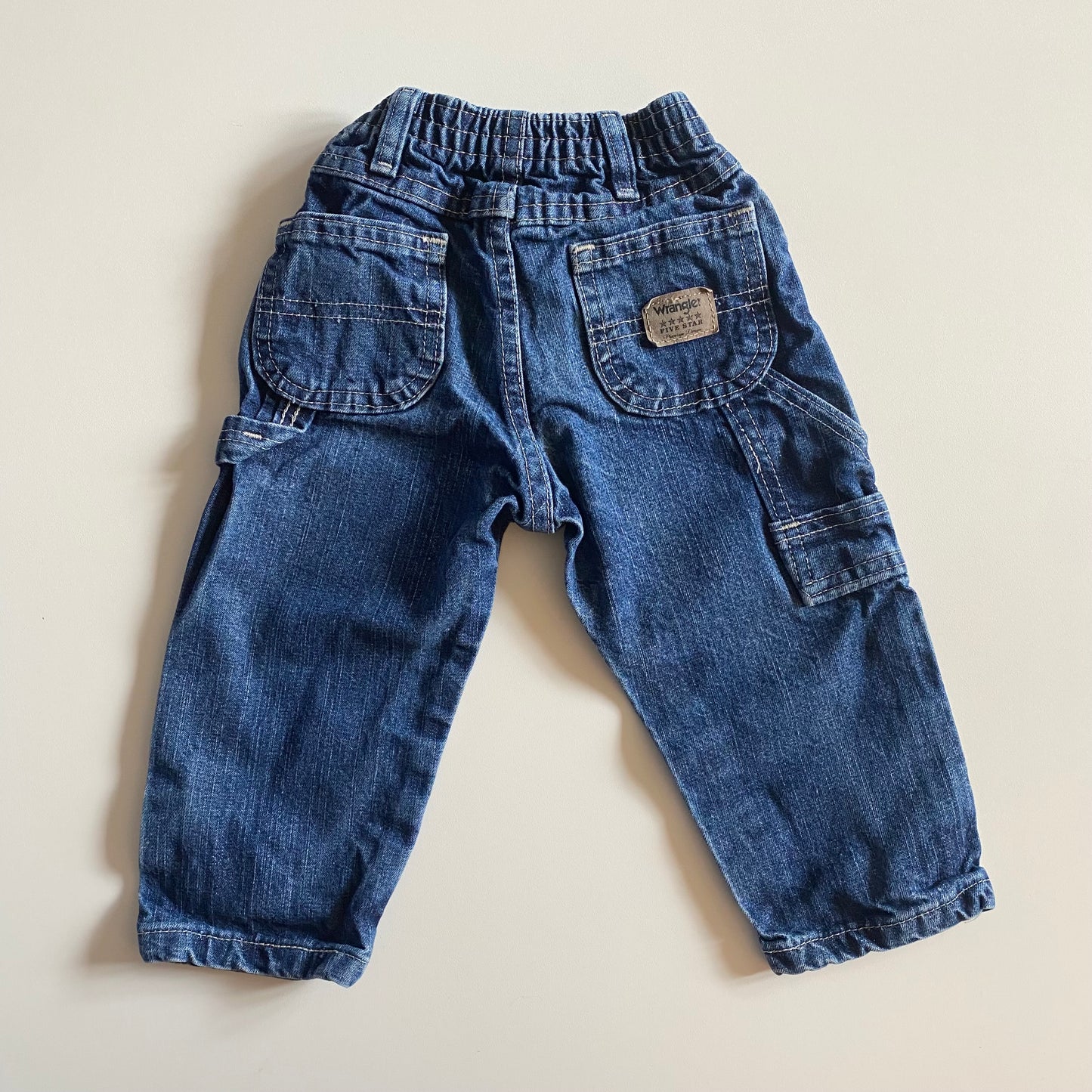 Vintage wrangler denim jeans. Size 12-18 months