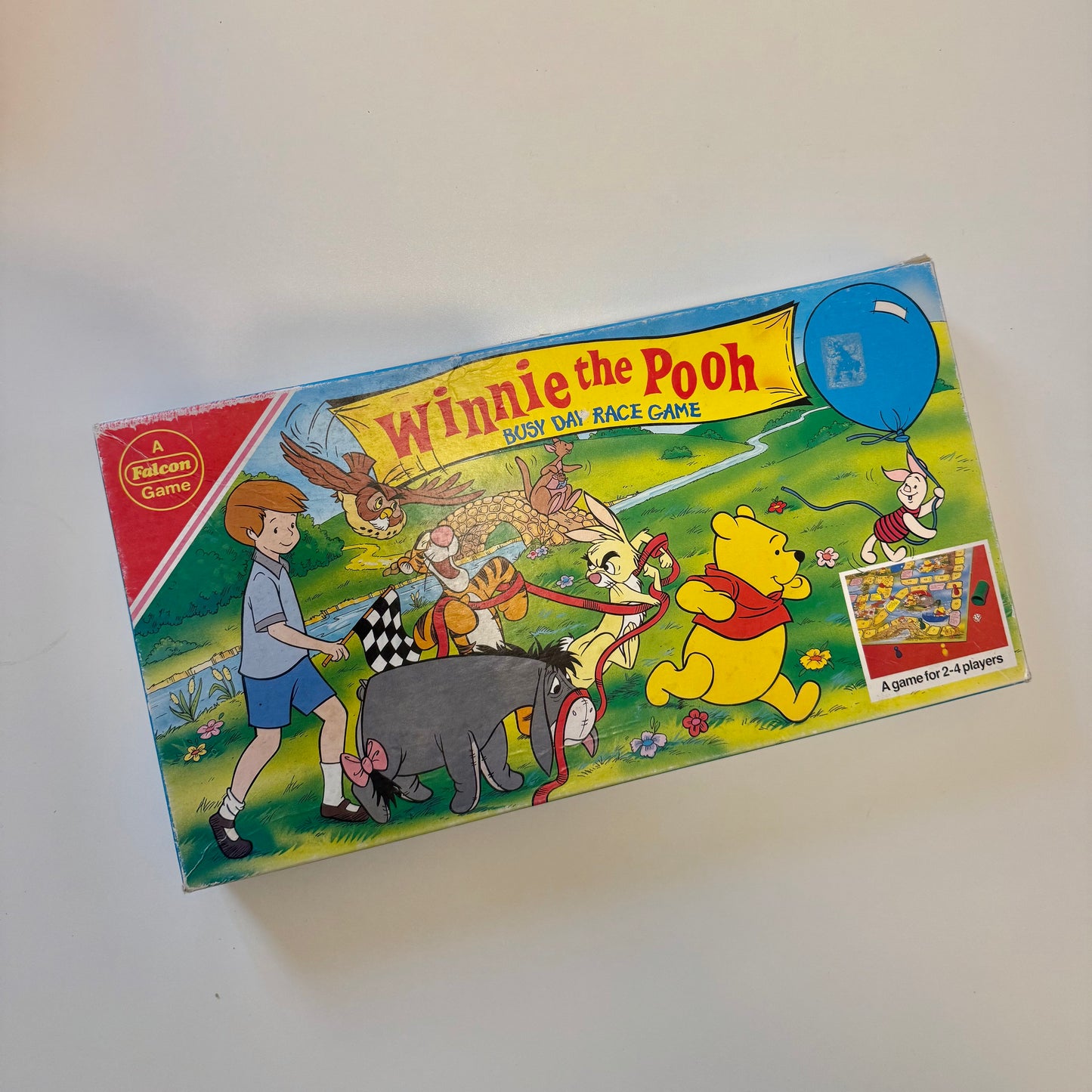 Vintage Winnie the Pooh race game