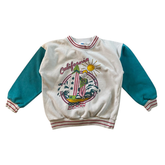 Vintage Asda California sweatshirt. Size 6-7 years