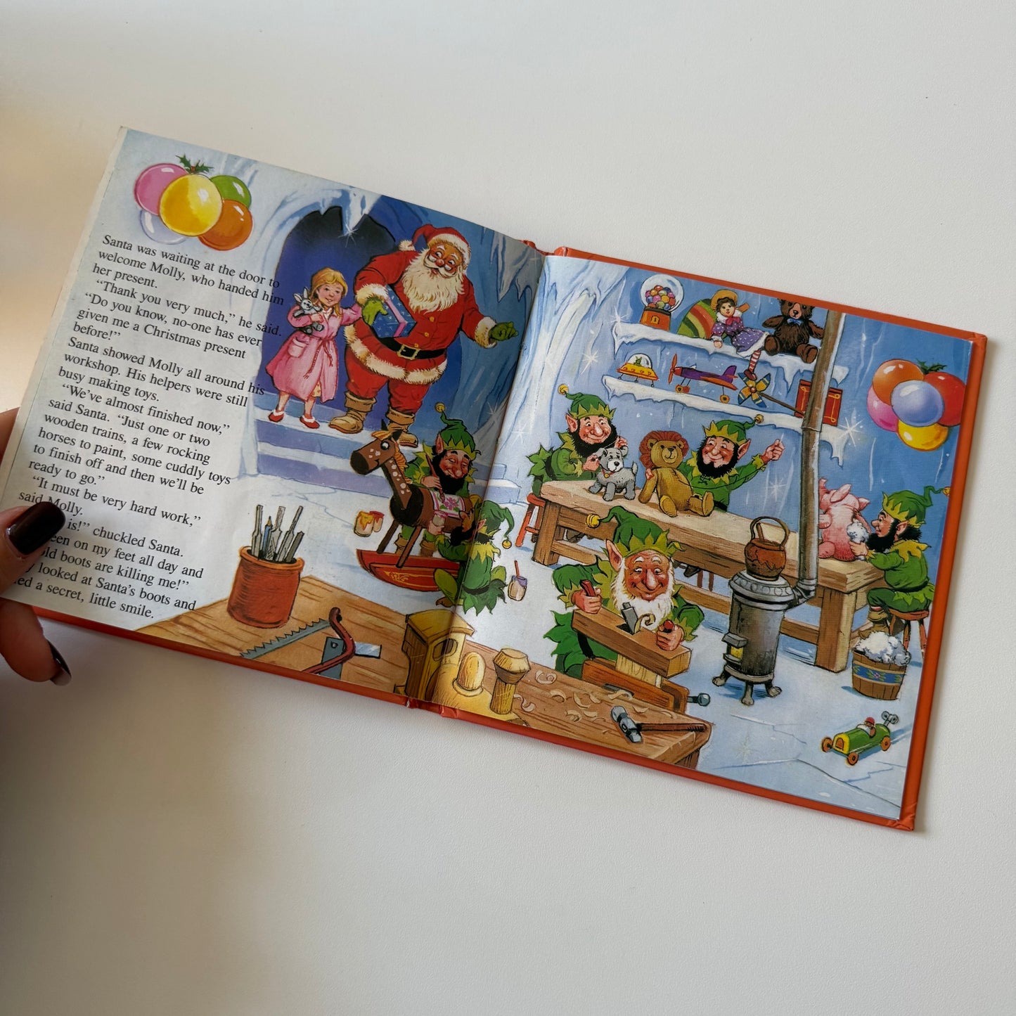 Vintage Christmas book