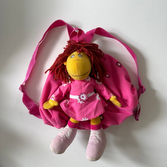Vintage Tweenies fizz pink rucksack