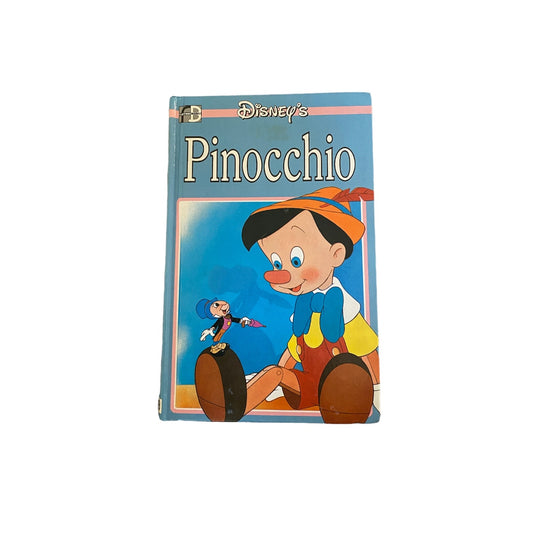 Vintage 1987 hardback Pinocchio book