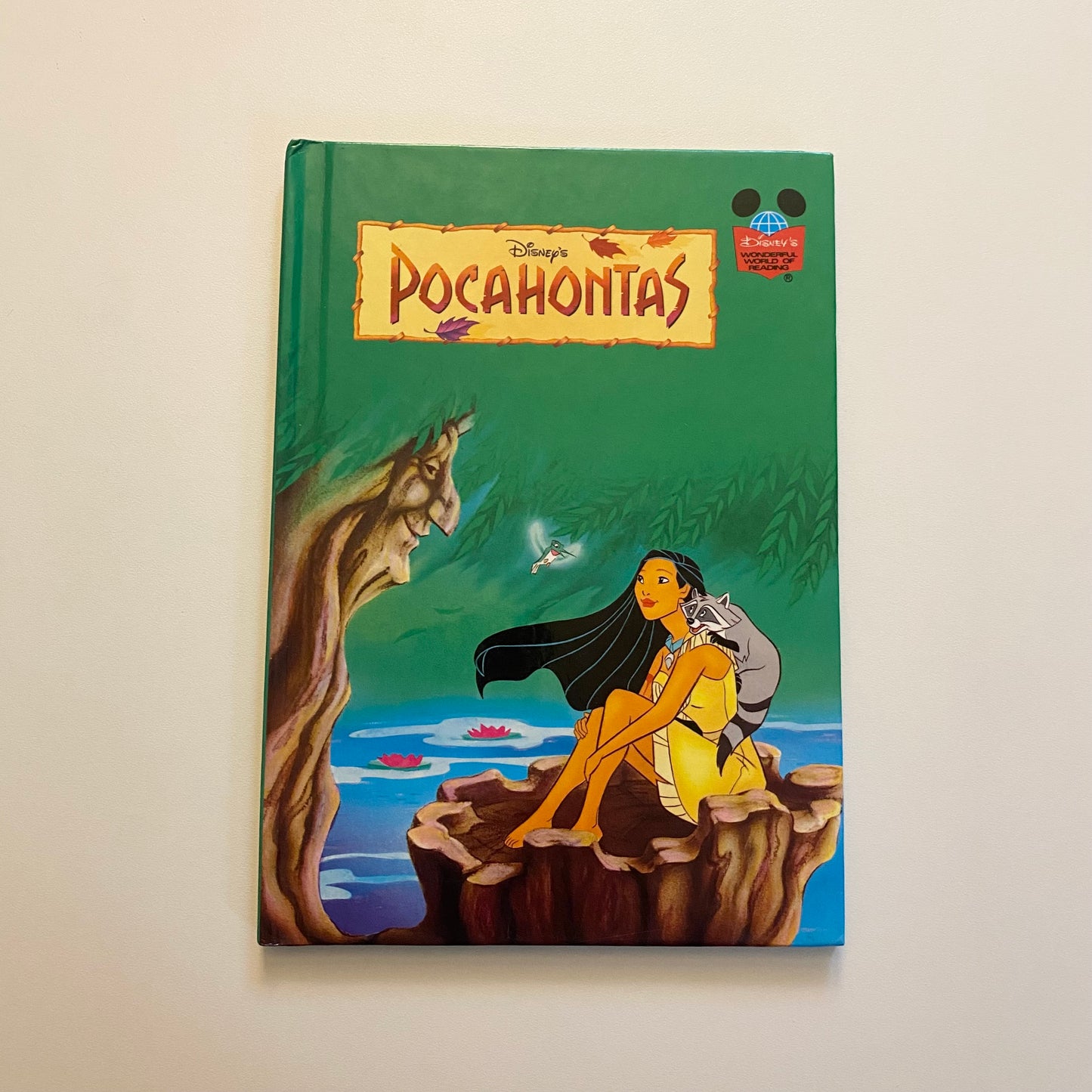 Vintage 1995 Disney Pocahontas book.