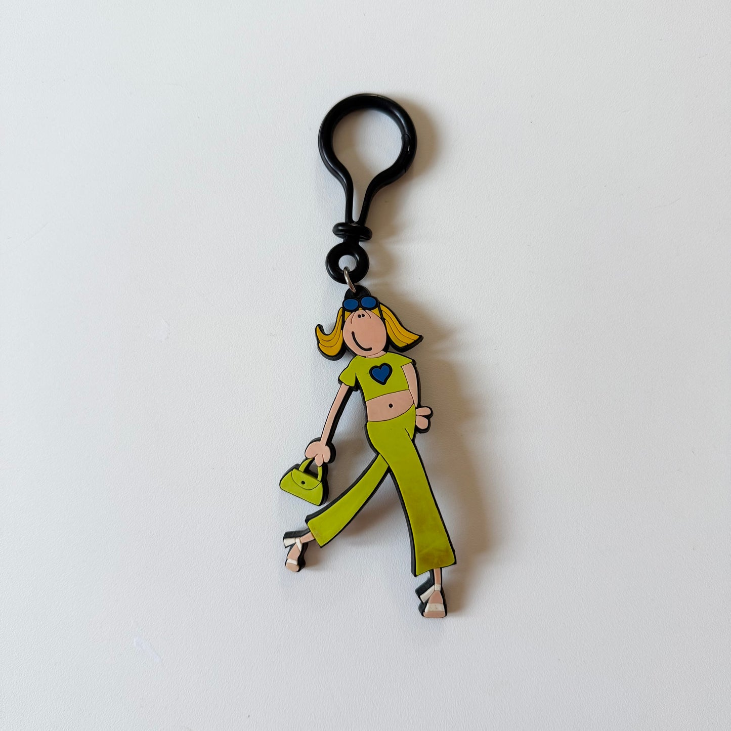 Vintage groovy chick keyring £5