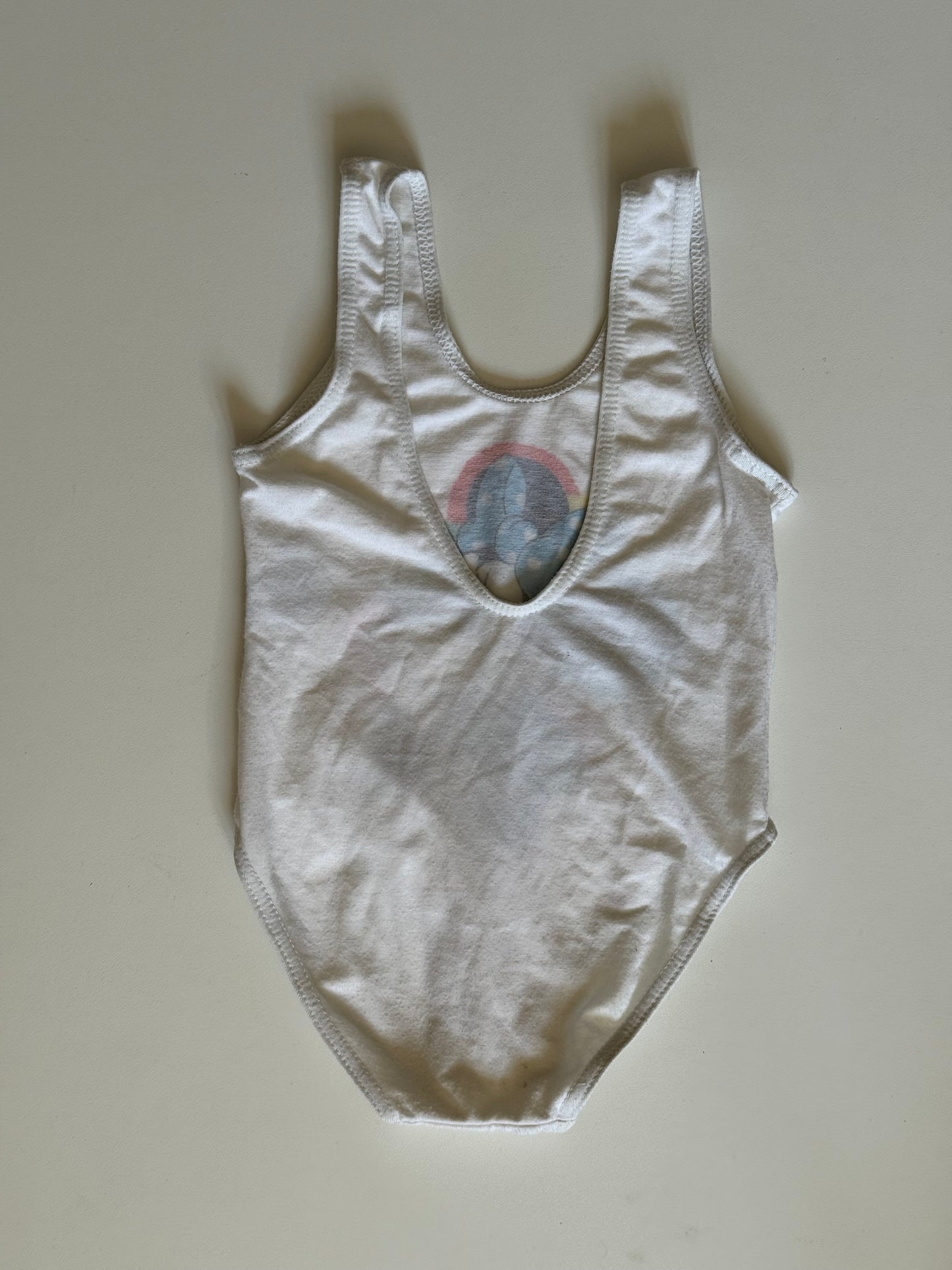 Vintage mothercare cotton swimsuit / bodysuit. Size 98cm / 2 years.