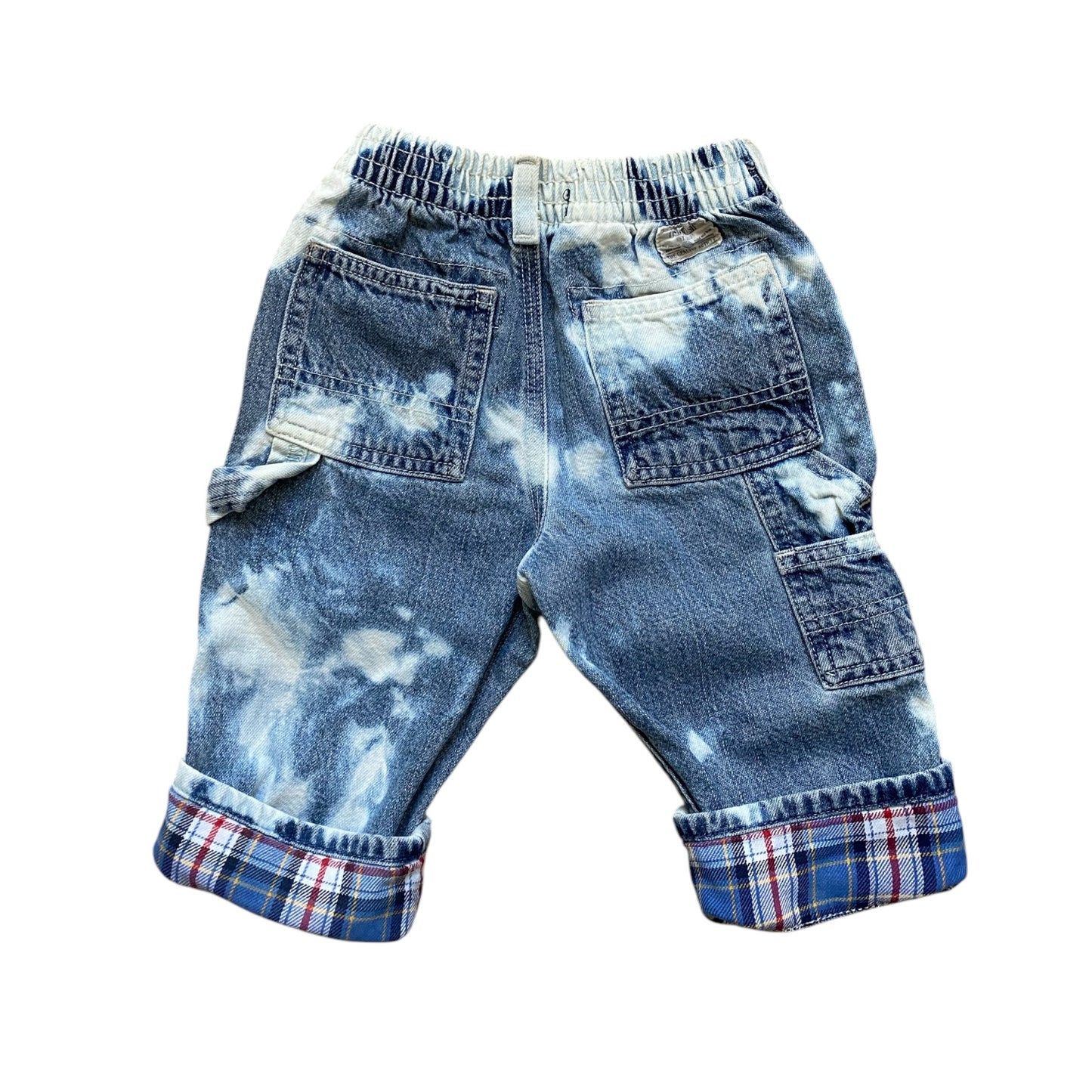 Vintage Oshkosh denim acid wash tie dye jeans. Size 12 months