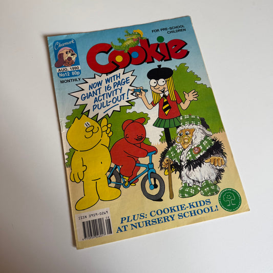Vintage 1990 cookie comic magazine