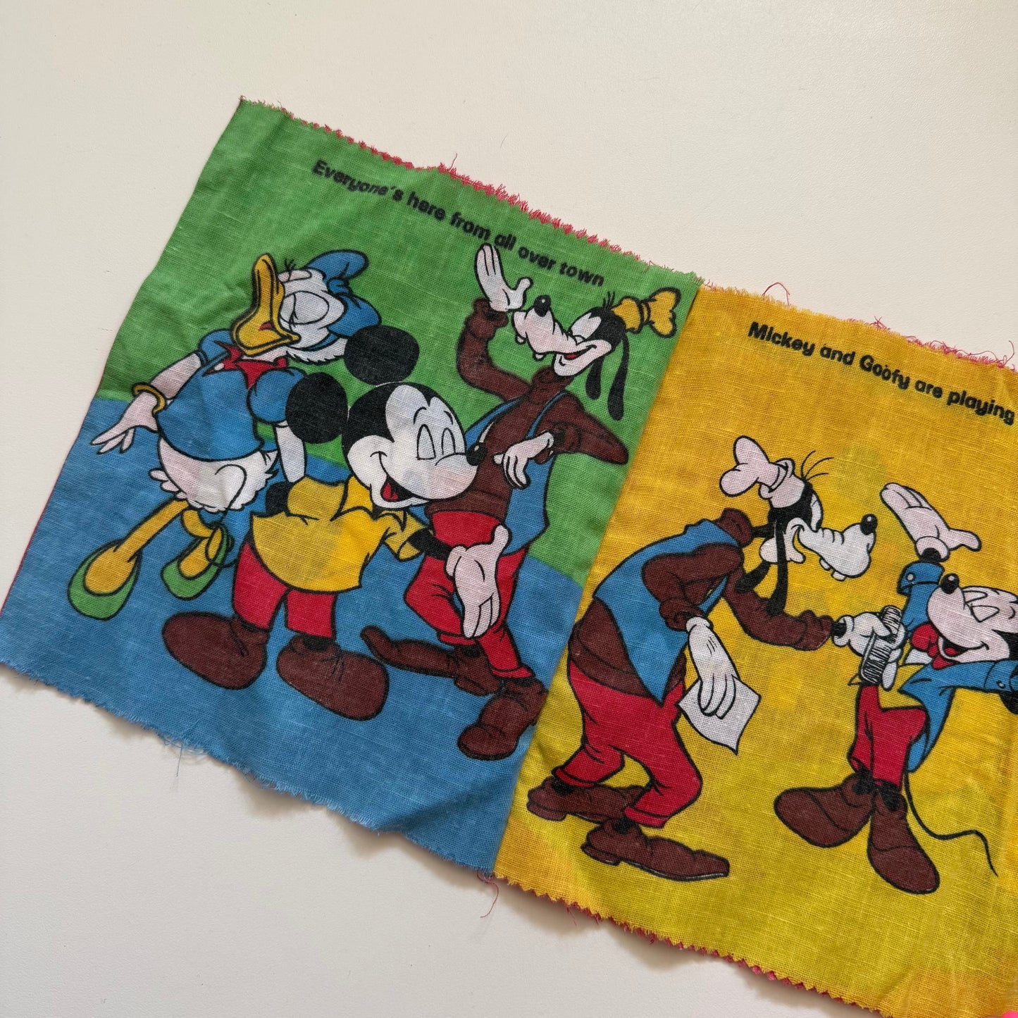 Vintage 1984 disney cloth book