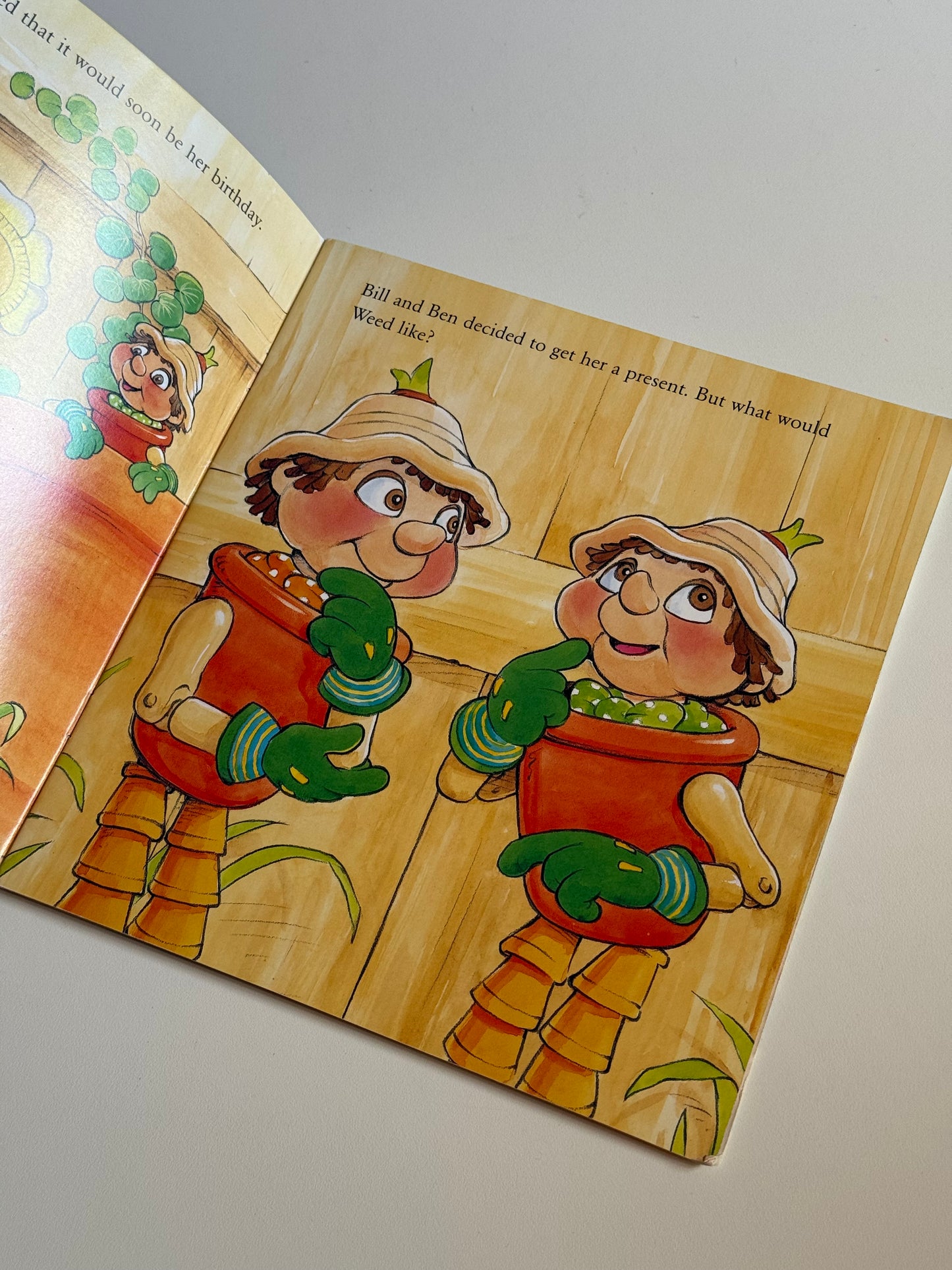 Vintage 2002 bill and Ben book. Used condition