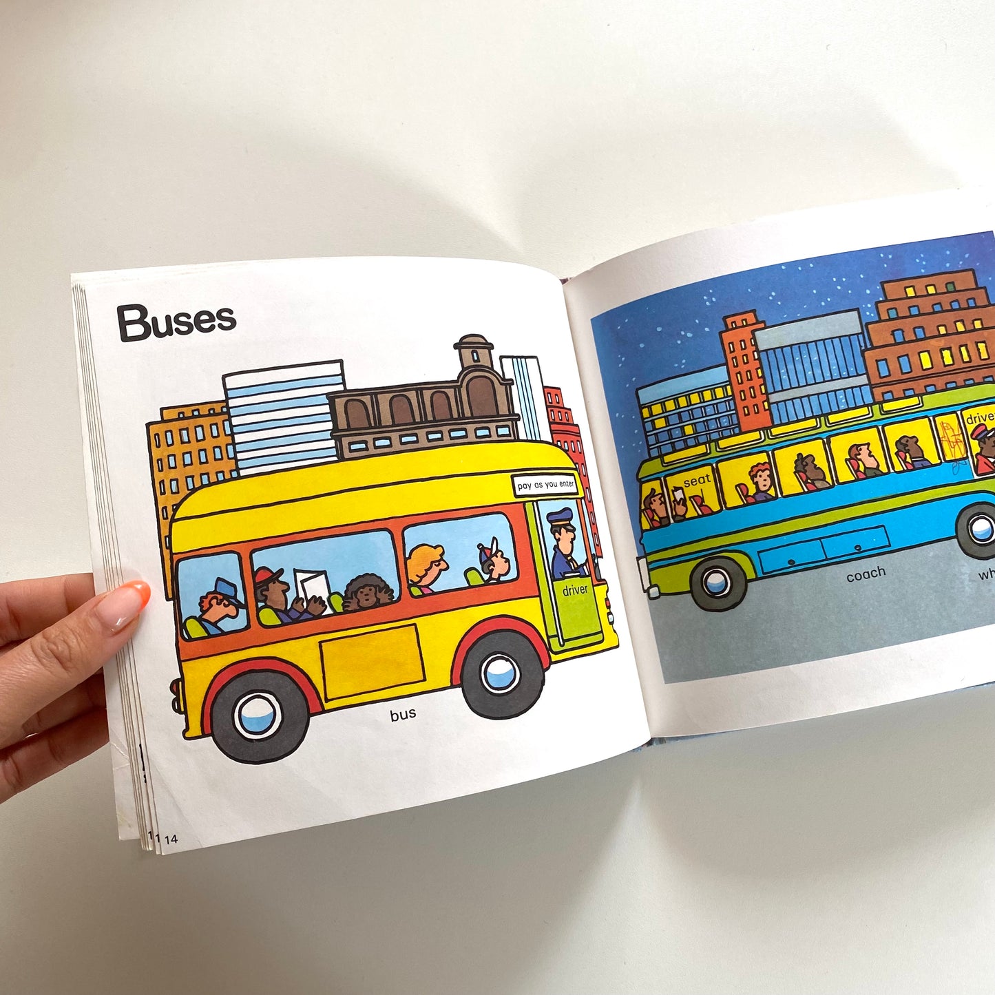 Vintage 1986 ladybird ‘things that move’ book.