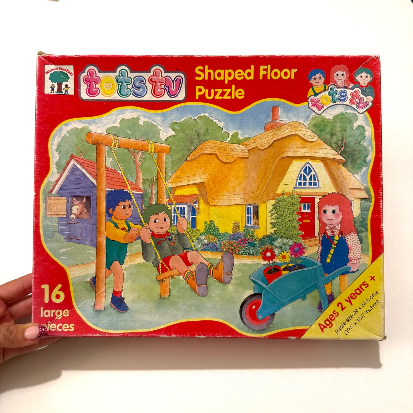 Vintage 1993 tots tv puzzle