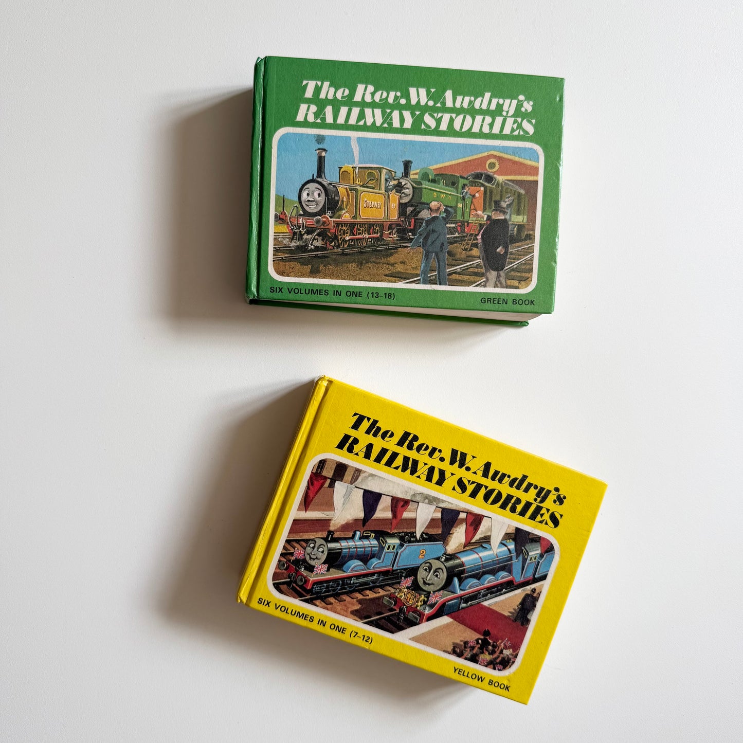 Set of two vintage 1984 Thomas the tank books