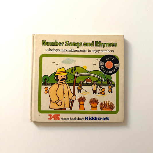 Vintage 1975 kiddicraft book with record