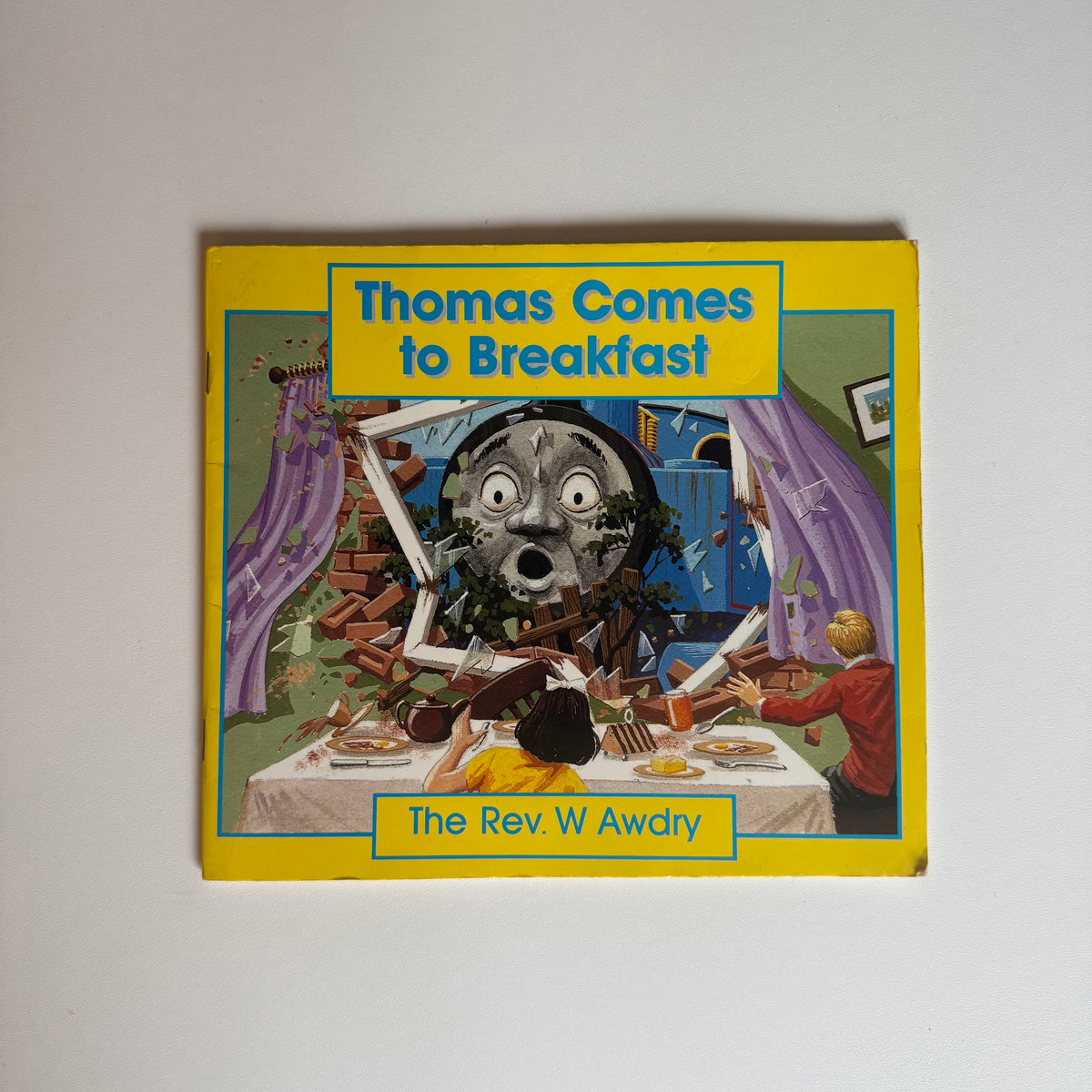Vintage 1990 Thomas the tank book.