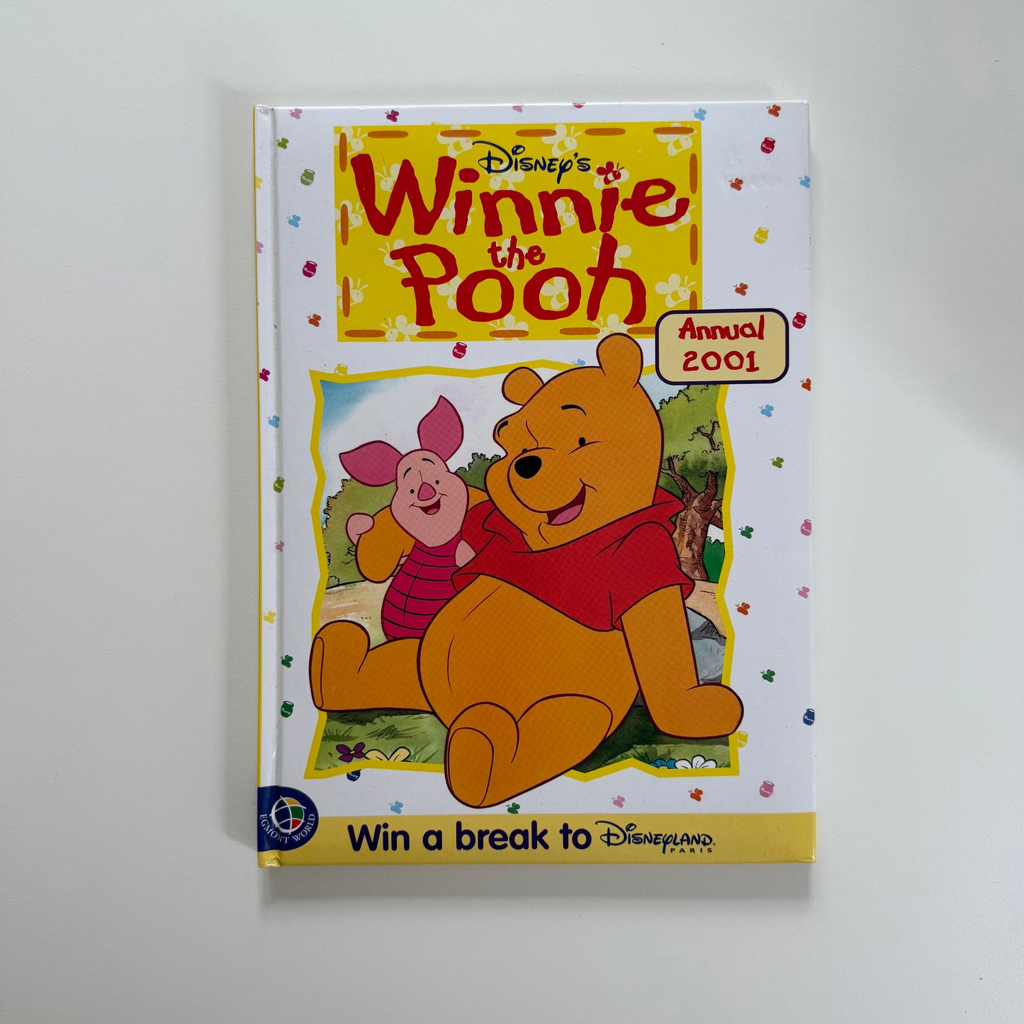 Vintage Winnie the Pooh annual 2001. Some light drawing