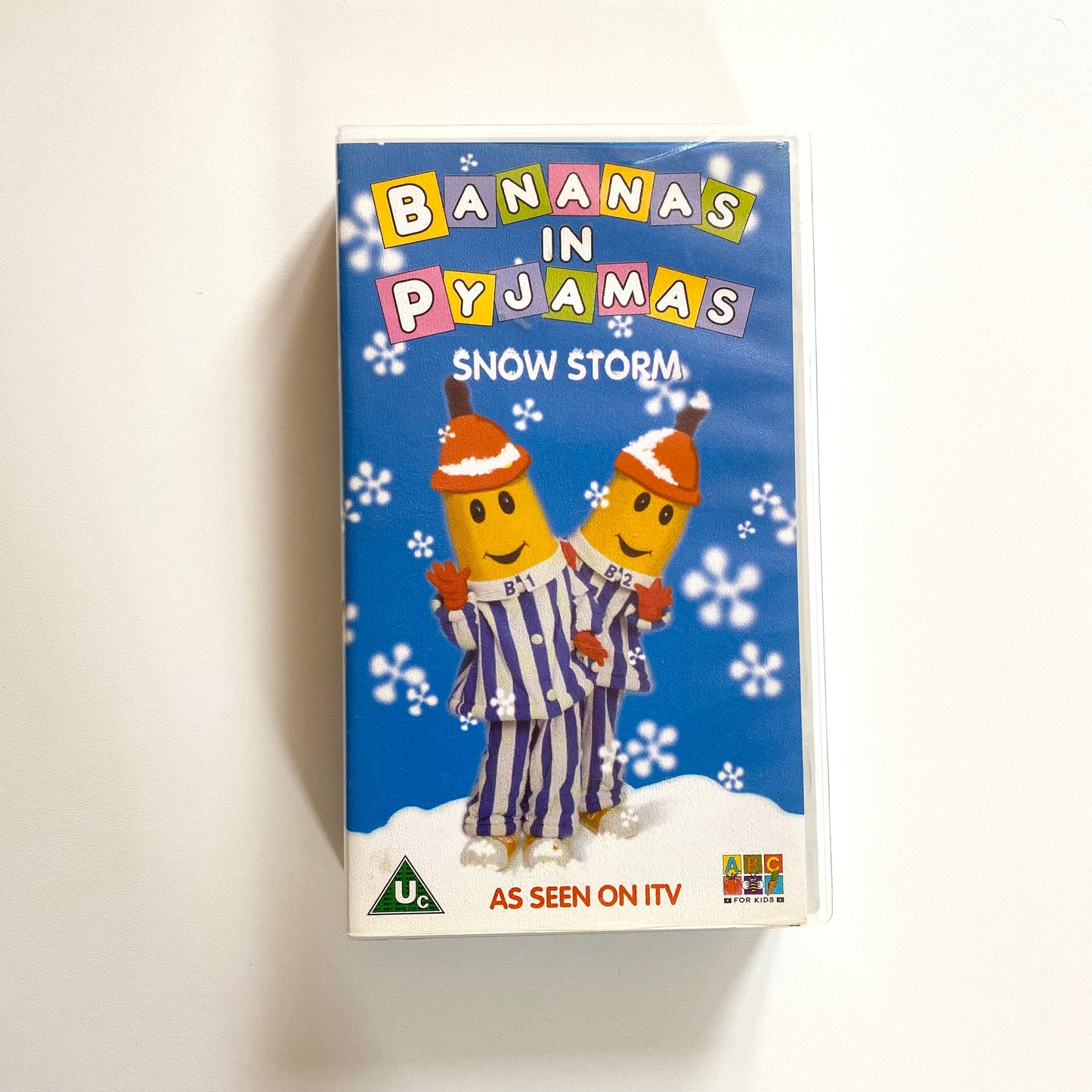 Vintage 1998 bananas in pyjamas vhs tape
