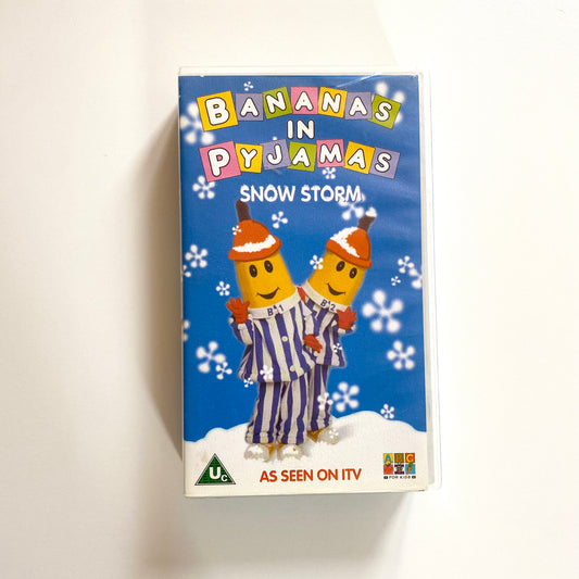 Vintage 1998 bananas in pyjamas vhs tape