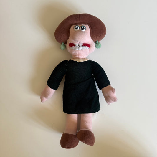 Wallace and gromit 1989 Wendolene Ramsbottom plush doll
