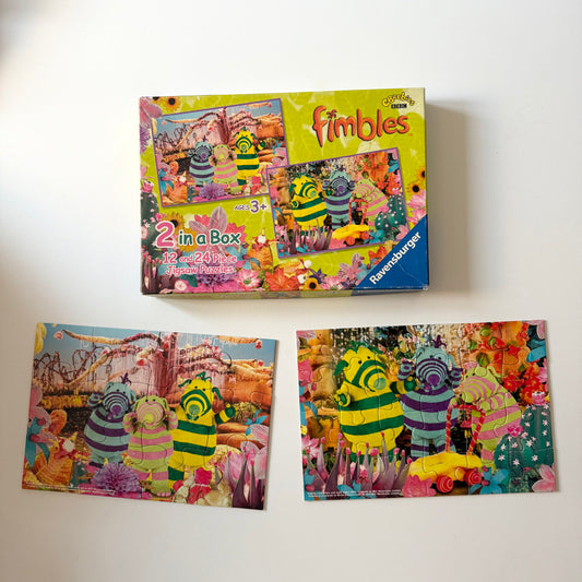 CBeebies fimbles 2002 puzzles. Set of two