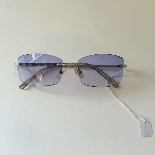 Vintage Y2K blue sunglasses