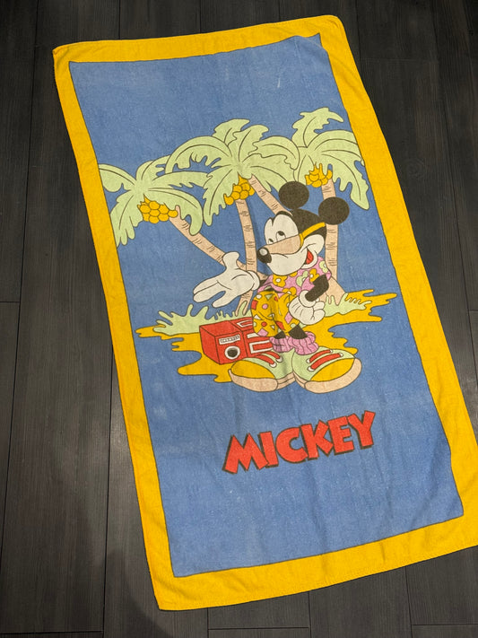 Vintage Mickey Mouse towell.