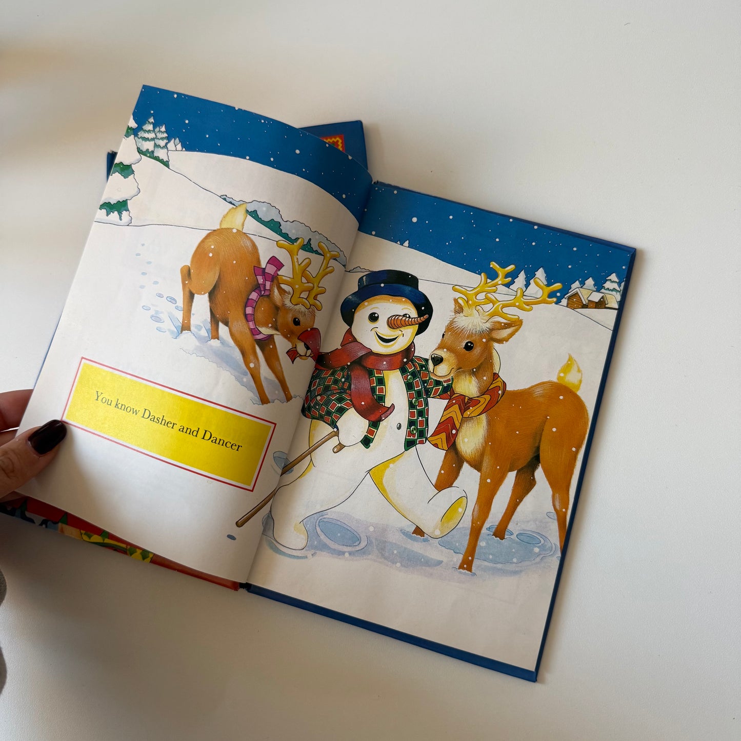 Vintage 1987 set of two Christmas books